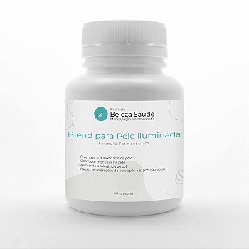 Blend para Pele iluminada : Fórmula Farmacêutica 60 Cápsulas