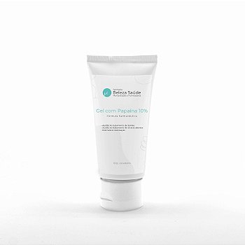 Gel com Papaína 10% : Fórmula Farmacêutica 100gr
