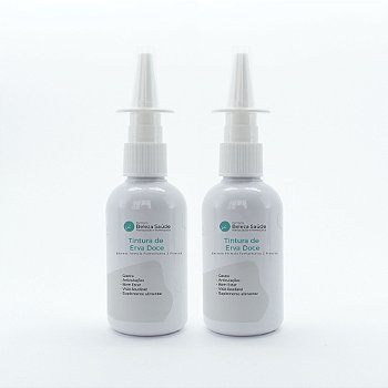 Tintura de Erva Doce : Extrato Fórmula Farmacêutica 2 Frascos x 60ml