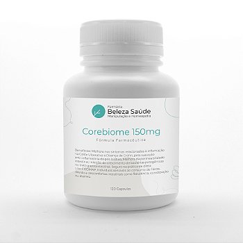 Corebiome 150mg : Fórmula Farmacêutica 120 Cápsulas