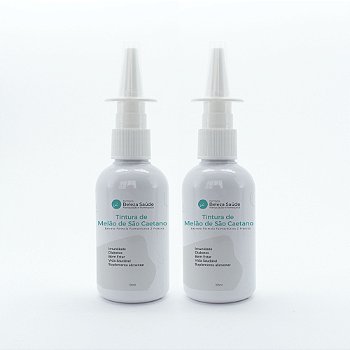 Tintura Melão de São Caetano : Extrato Fórmula Farmacêutica 2 Frascos x 100ml