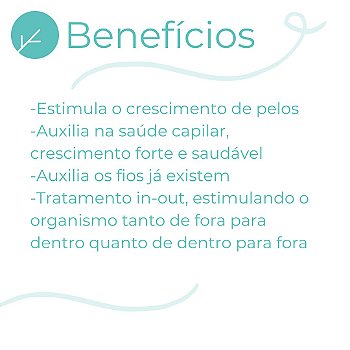 Kit Anti Calvicie - Produtos para estimular o crescimento do cabelo