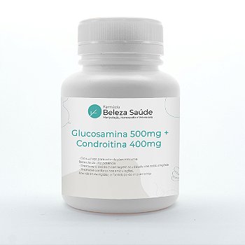 Glucosamina 500mg + Condroitina 400mg Articulações - 120 doses