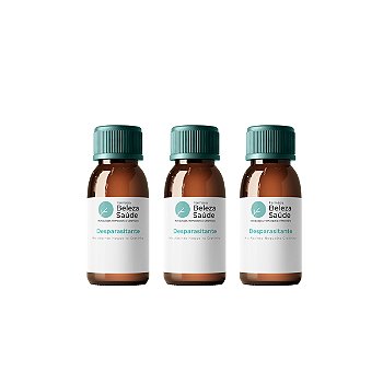 Tintura contra Parasitas Kit com 3 unidades ( Absint, Nogueira, Cravinho ) Método Hulda Clark : 60ml cada