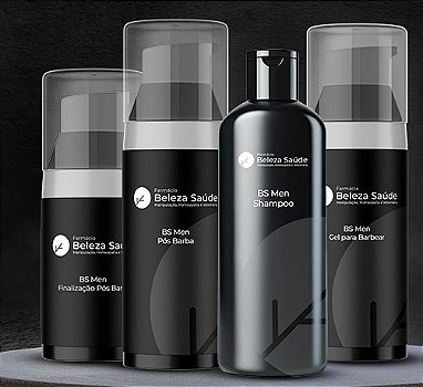 Kit Barba e Cabelo BS Men