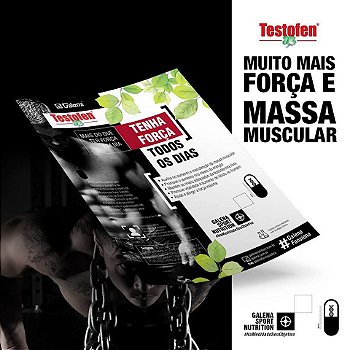 Testofen 300mg : Aumento da Força e Ganho de Massa Muscular