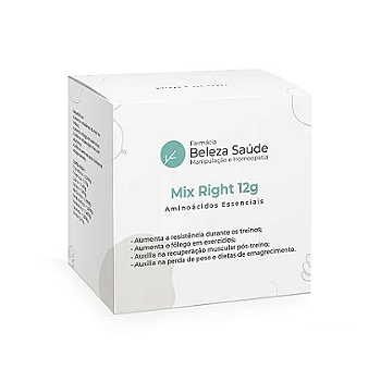Mix Right 12gr - Aminoácidos Essenciais com a Proporção Molar do Dr. Lair Ribeiro