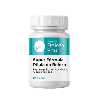Super Fórmula Pílula Da Beleza : Rugas Flacidez 90 Cápsulas