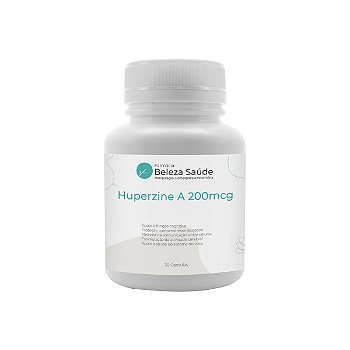 Huperzine A 200mcg - Memória E Cognição 30 Cápsulas