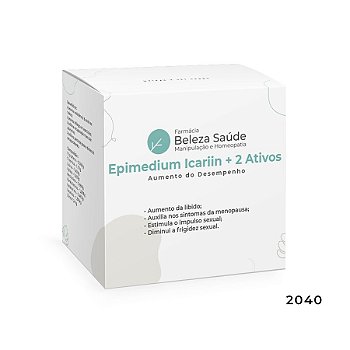 Epimedium Icariin + 2 Ativos - Aumento do Desempenho