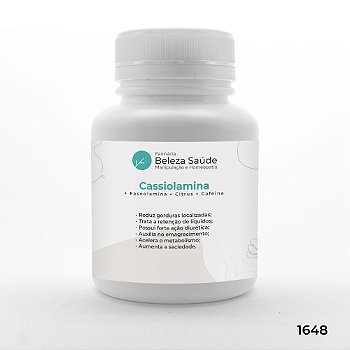 Cassiolamina + Faseolamina + Citrus + Cafeina - Termogênico