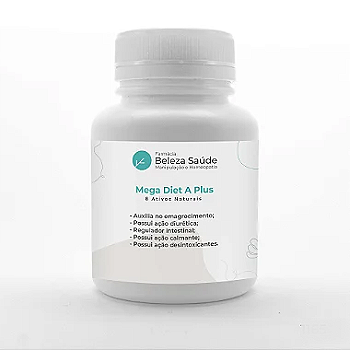 Composto Mega Diet A Plus - 8 Ativos Naturais