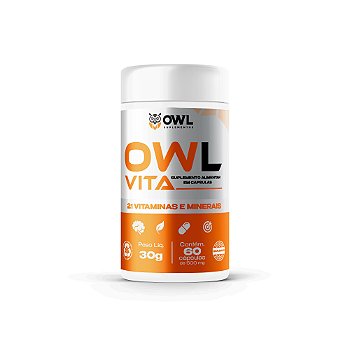 Multivitamínico - 60 Cápsulas - OWL Vita