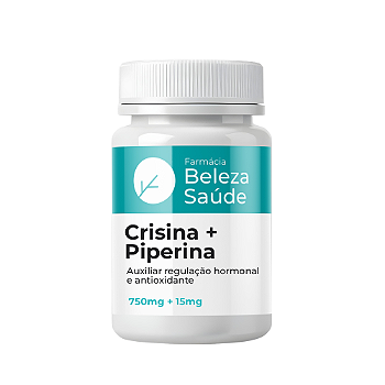 Crisina 750mg + Piperina 15mg