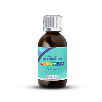 Body Bari Hair Bariátrico - Nutrição Capilar Polivitamínico Líquido