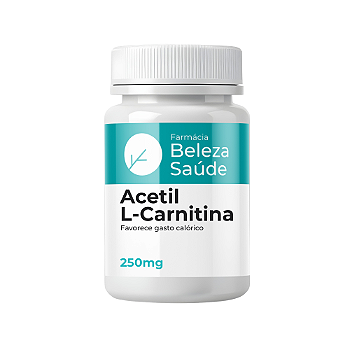 Acetil L Carnitina 250mg | 60 Cápsulas