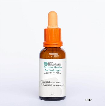 Extrato Fluído De Mulungu 30ml :  Insônia, Pessoas hiperativas, Acalmar