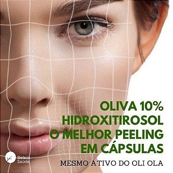 Hidroxitirosol 300mg Trata Manchas Faciais