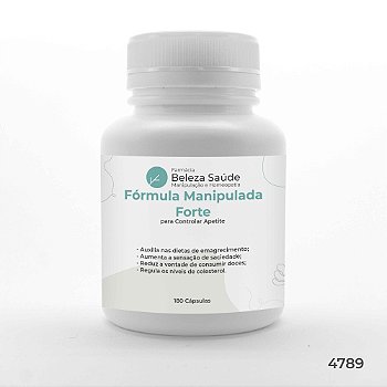 Fórmula Manipulada Forte para Controlar Apetite