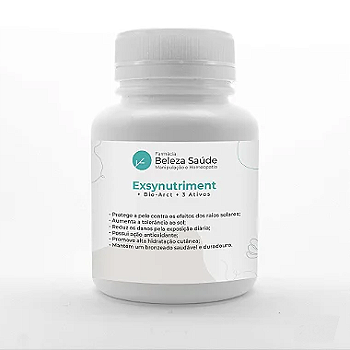 Exsynutriment + Bio-Arct + 3 Ativos - Pele Linda e Bronzeada