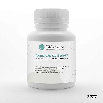 Complexo da Beleza - Cápsulas e Creme para Pele Madura