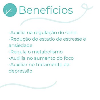 5-htp + Piridoxal + 6 Ativos - Insônia, Estresse e Ansiedade