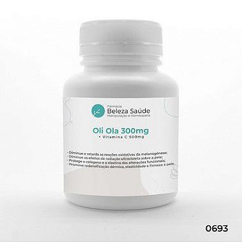 Oli Ola 300mg + Vitamina C 500mg - Combate Manchas e Melasma