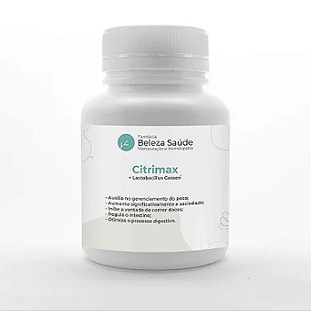 Citrimax + Lactobacillus Gasseri  :  Probiótico Modulador Corporal  que  Diminui a Compulsão Alimentar