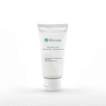 Glicólico 5% + Retinol 2% + Mandélico 5% - Anti Idade