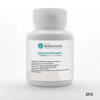 Exsynutriment + Vitamina C + 3 Ativos - Anti Idade Forte