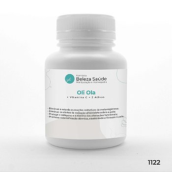 Oli Ola + Vitamina C + 2 Ativos - Combate Melasma e Manchas