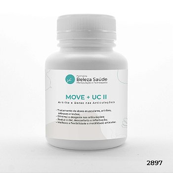 Move 50mg + Uc II 20mg - Artrite e Dores nas Articulações