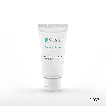 Caviar + Iris Iso + 3 Ativos - Creme Revitaliza Pele Madura