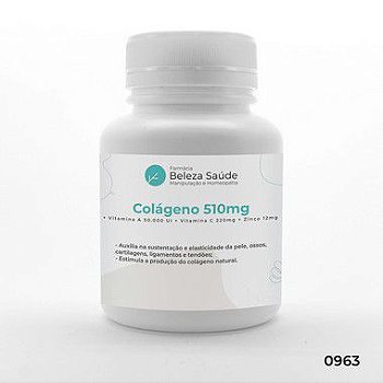 Colágeno + 3 Ativos - Sustentação e Elasticidade da Pele
