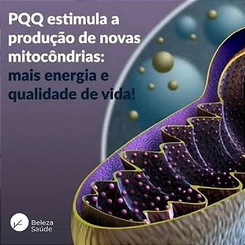 PQQ 20mg Prevenção de Cabelos Brancos