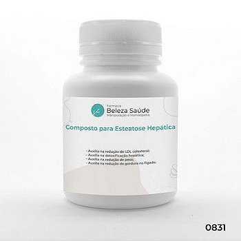 Composto para Gordura No Figado - Esteatose Hepática