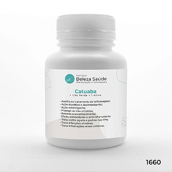 Cavalinha + Chá Verde + 1 Ativo - Ação Detox