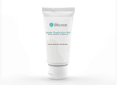 Ácido Tioglicólico 10% Sérum Redutor De Olheiras