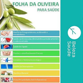 Extrato De Oliveira 400mg Auxilio na Dieta