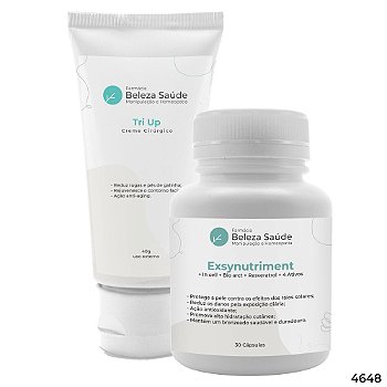 Combo Pele Madura + 50 anos : Cápsulas Orais & Creme Tópico