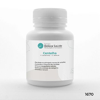 Centelha + Cavalinha + 3 Ativos - Composto Anticelulite