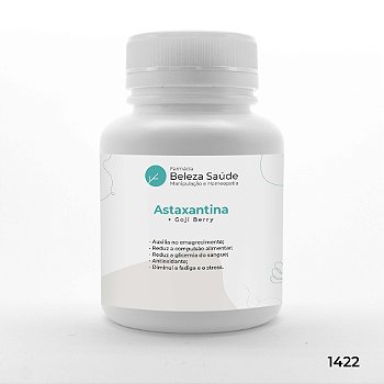 Astaxantina + Goji Berry - Antioxidante