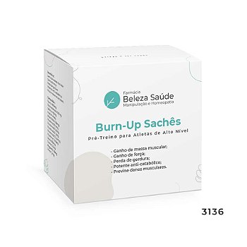 Pré Treino para Atletas de Alto Nível - Burn-Up Sachês 15g