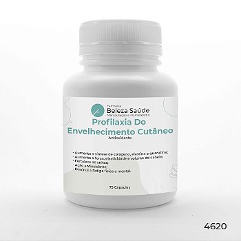 Profilaxia Do Envelhecimento Cutâneo Antioxidante