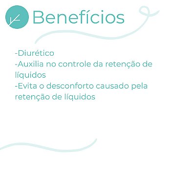 Chá Verde + Amora + 3 Ativos - Retenção Hídrica Feminina