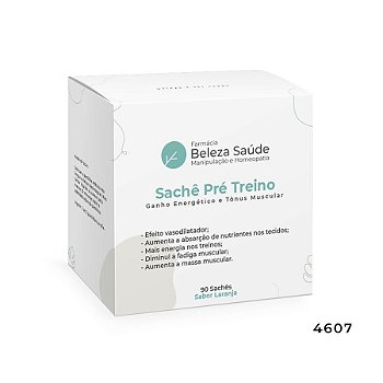 Sachê Pré Treino - Ganho Energético e Tônus Muscular