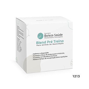 Blend Pré Treino para Atletas de Musculação