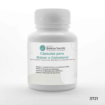 Cápsulas para Baixar o Colesterol