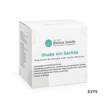 Shake em Sachês - Repositor de Energia com Ganho Muscular