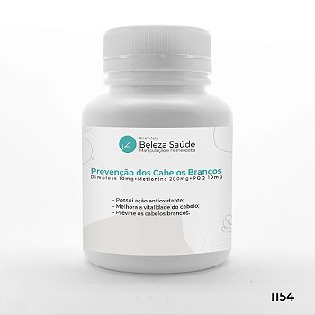 Cápsulas para Prevenção dos Cabelos Brancos ou Grisalhos